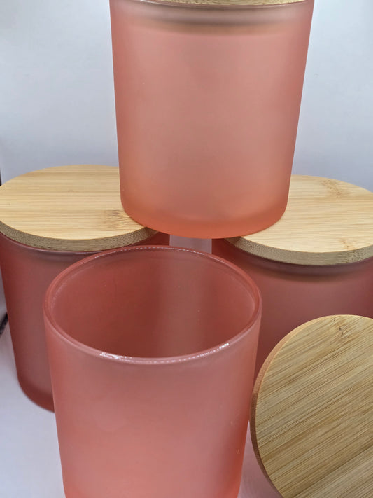 Glass Jars 100% Soy Wax 12 oz