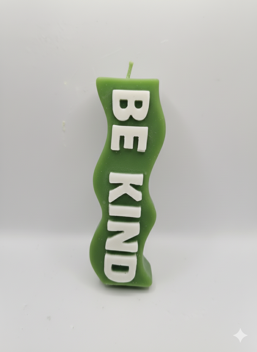 "Be Kind" Specialty Slogan Candle