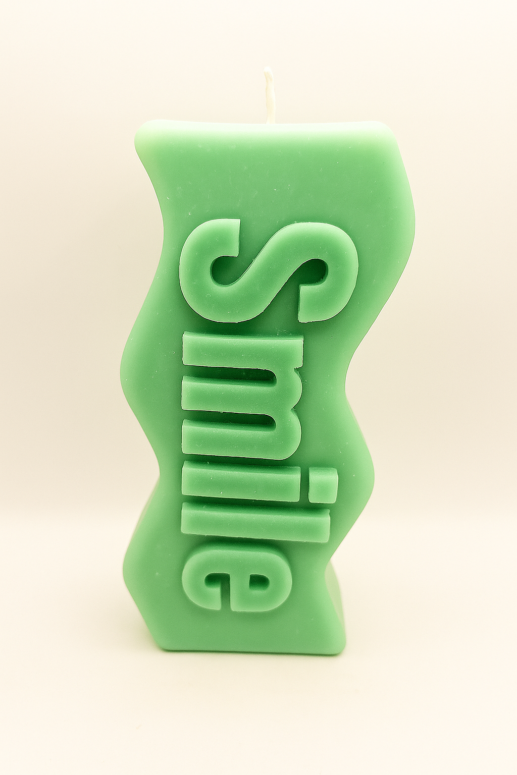 Large "Smile" Specialty Slogan Candle