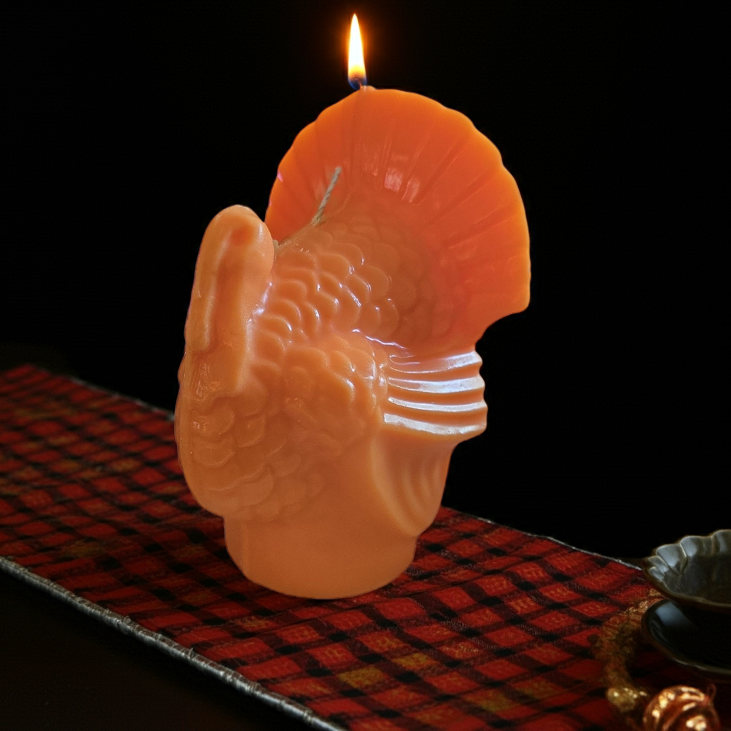 Large Turkey Candle
