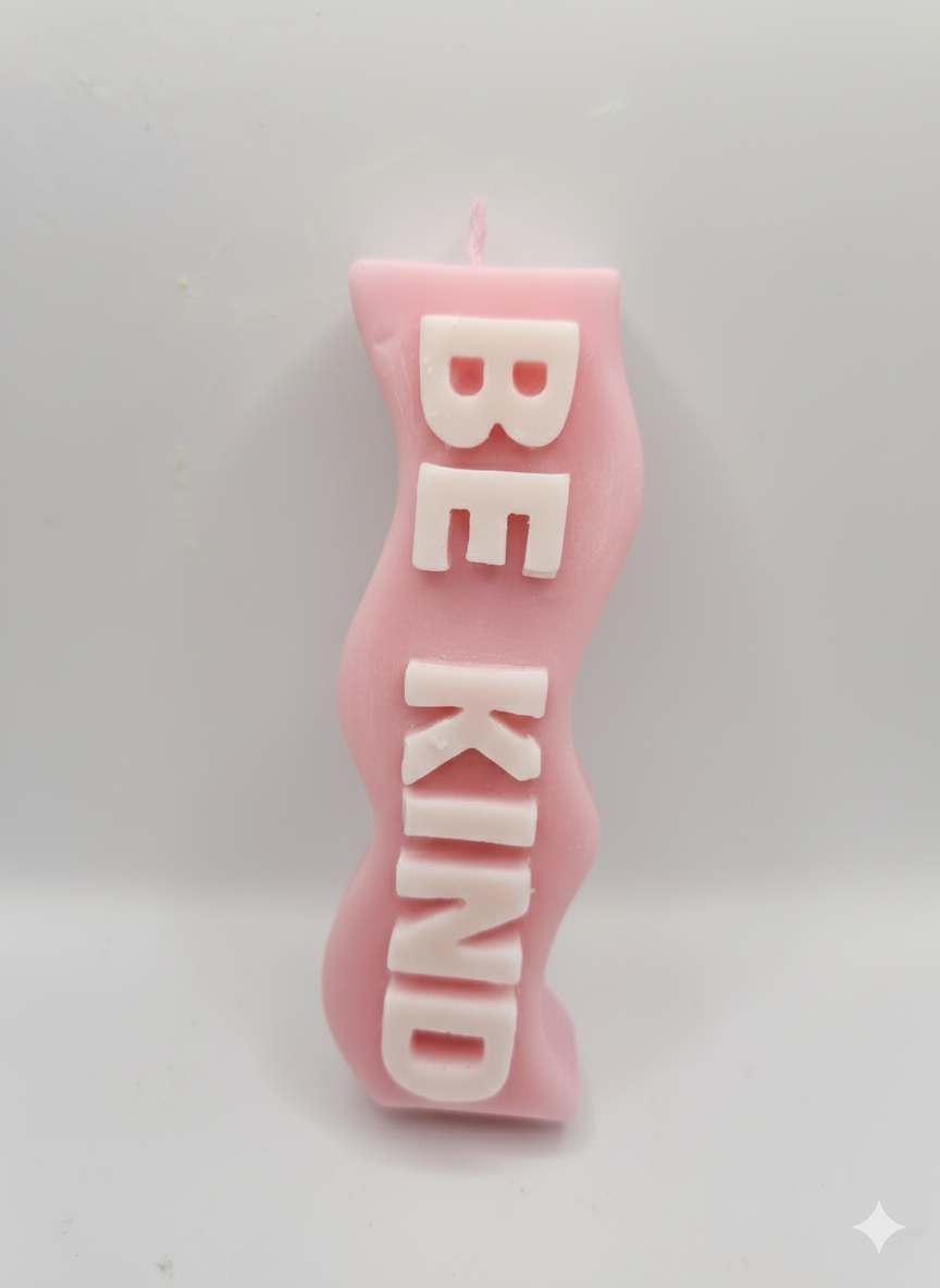 "Be Kind" Specialty Slogan Candle