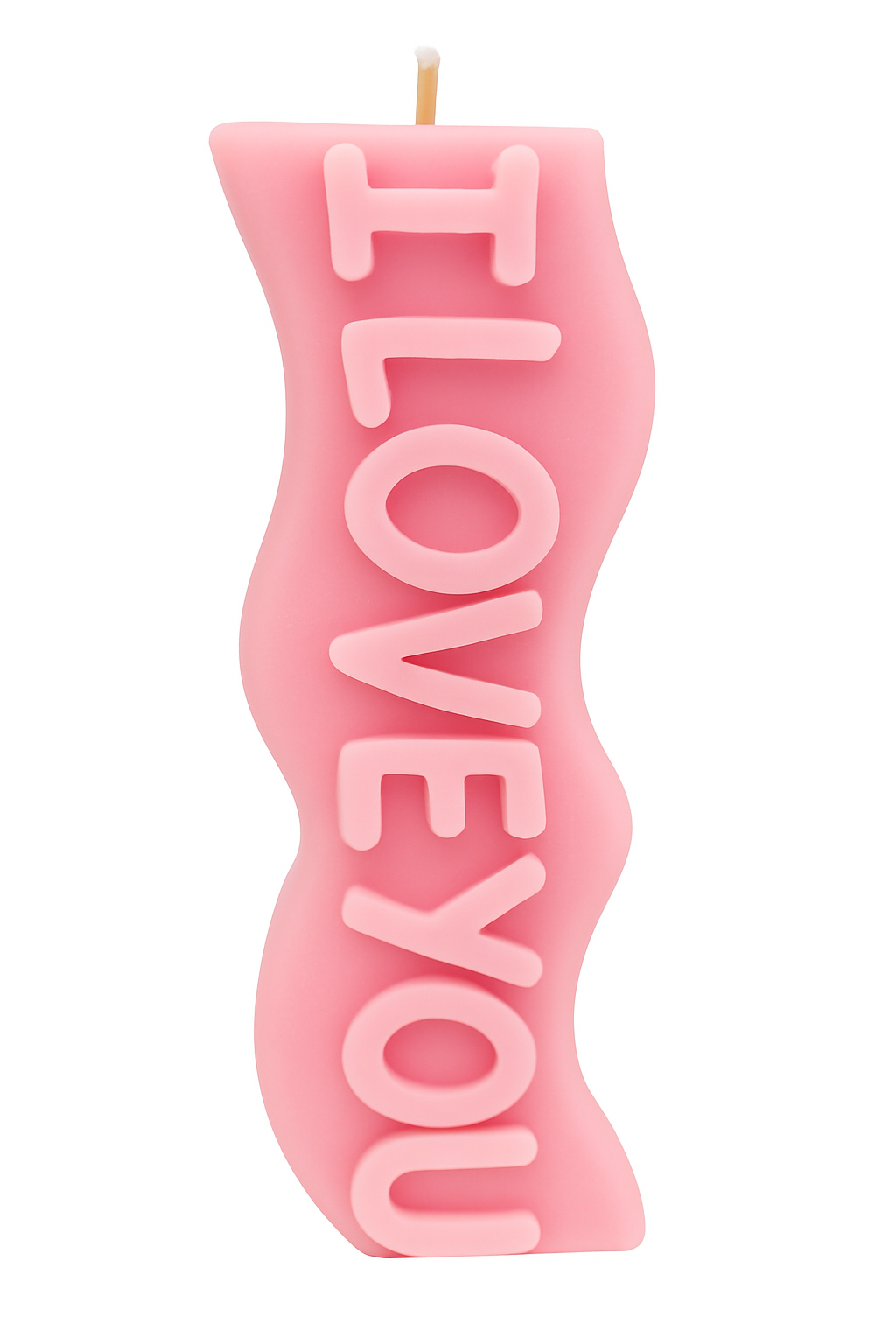 "I Love You" Specialty Slogan Candle