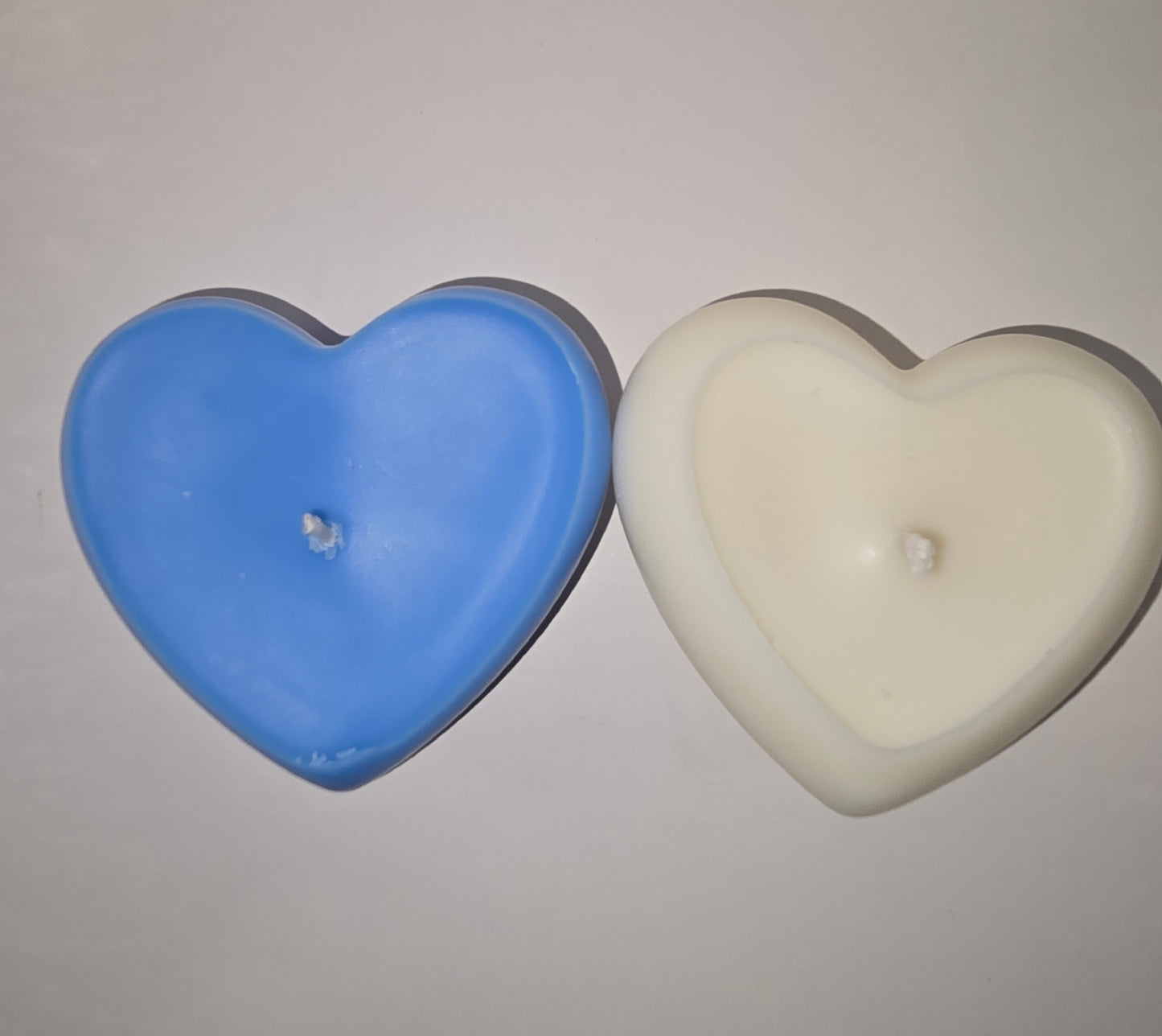 3D Heart Shaped Candles - Set of 2