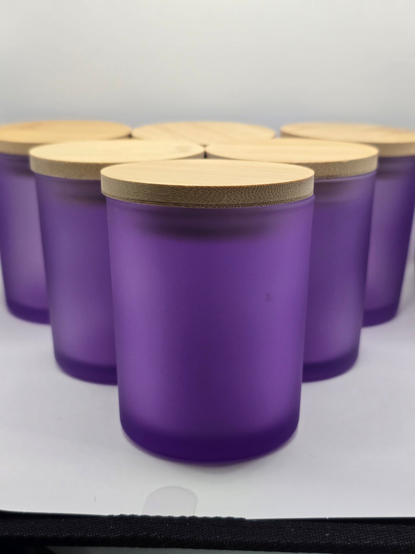 Glass Jars 100% Soy Wax 7 oz