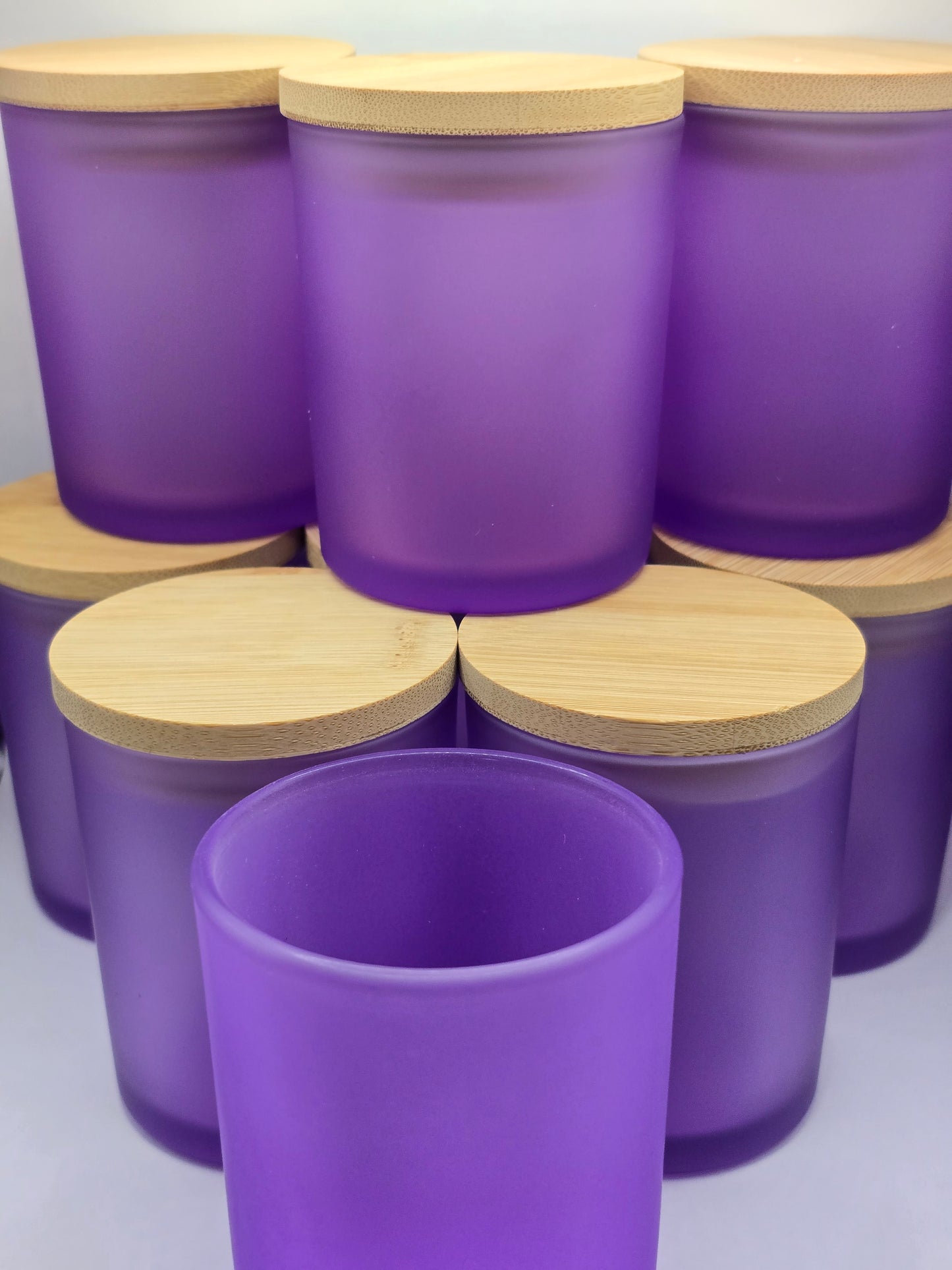 Glass Jars 100% Soy Wax 7 oz