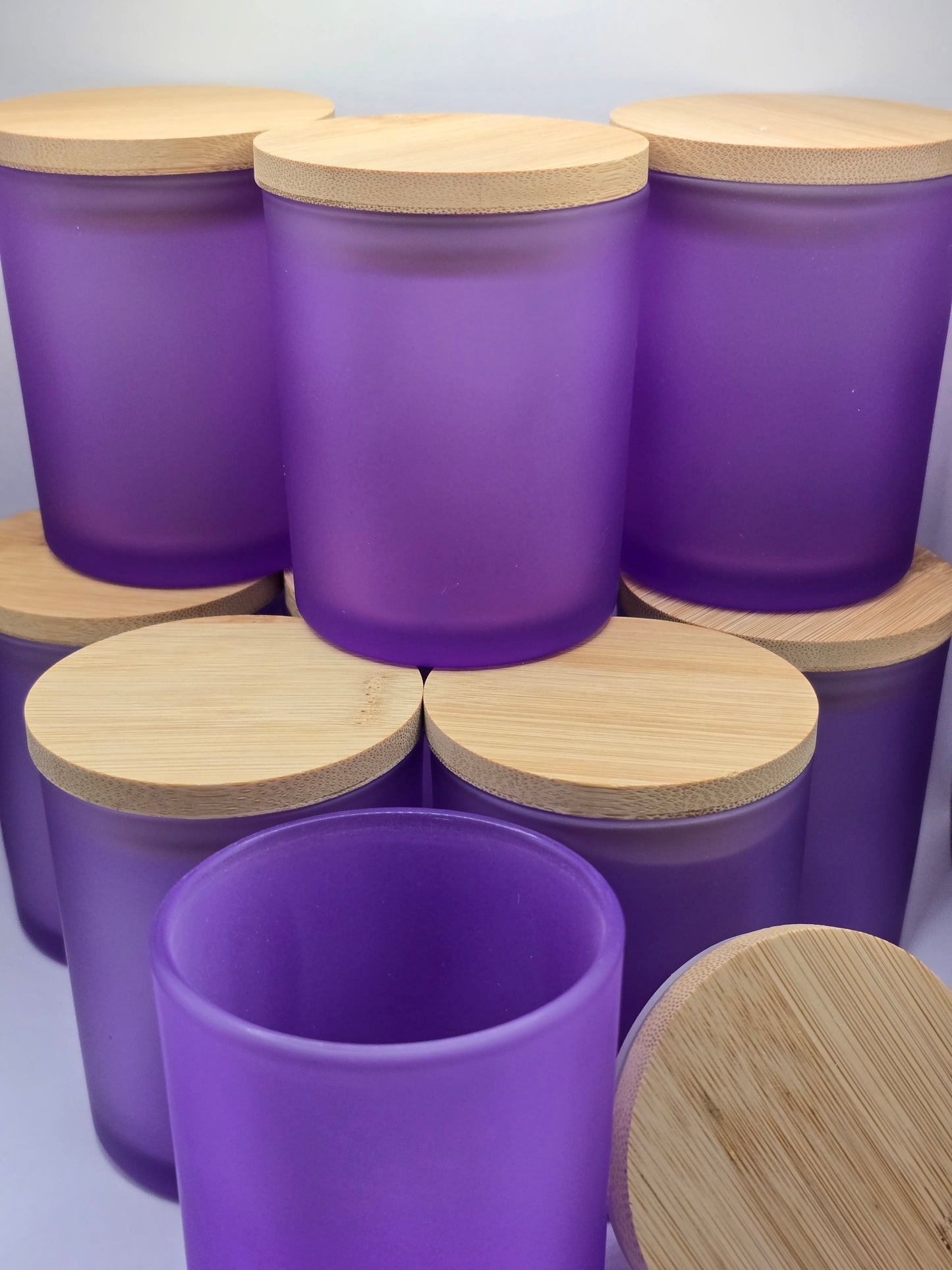 Glass Jars 100% Soy Wax 7 oz
