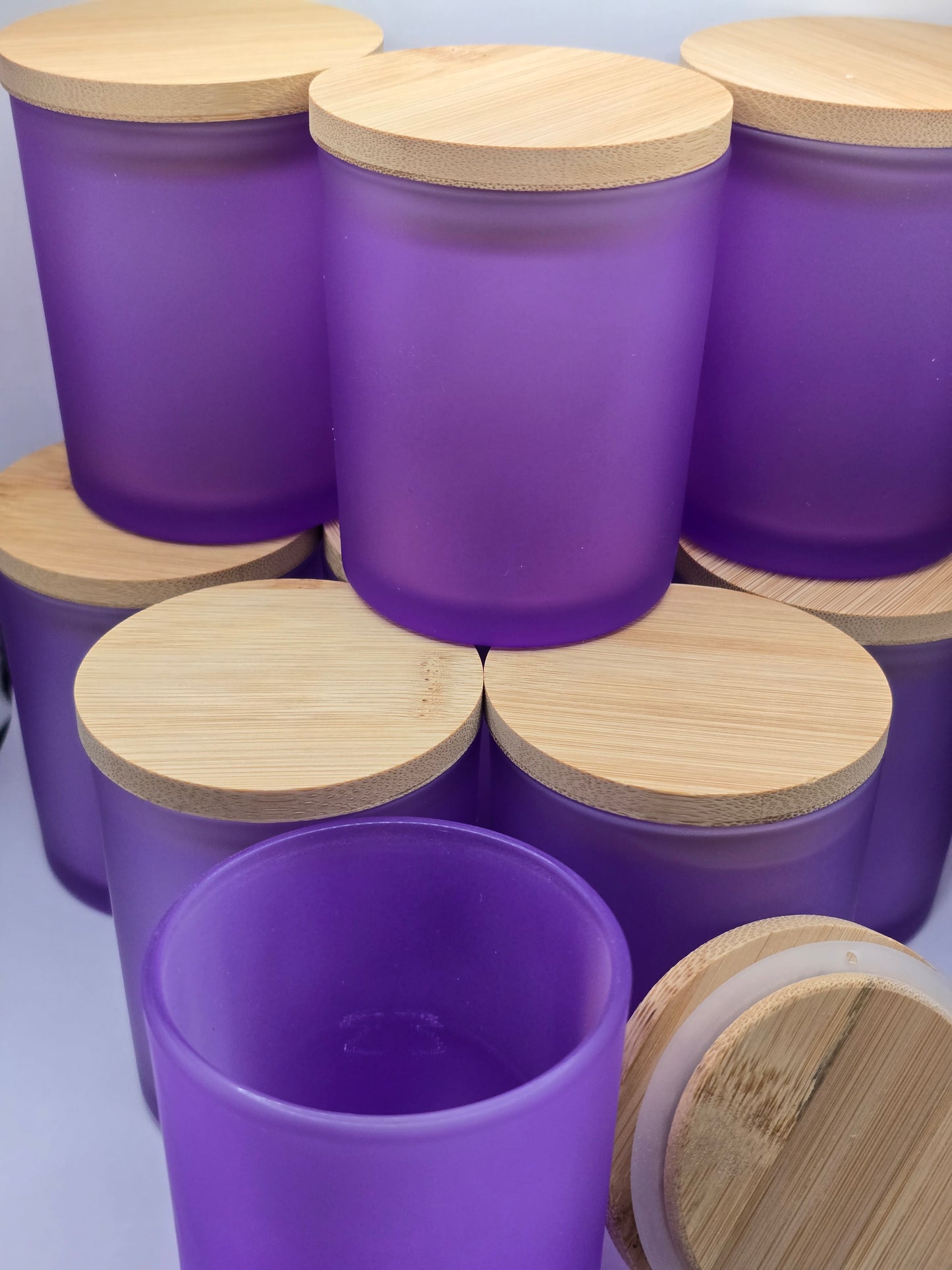 Glass Jars 100% Soy Wax 7 oz