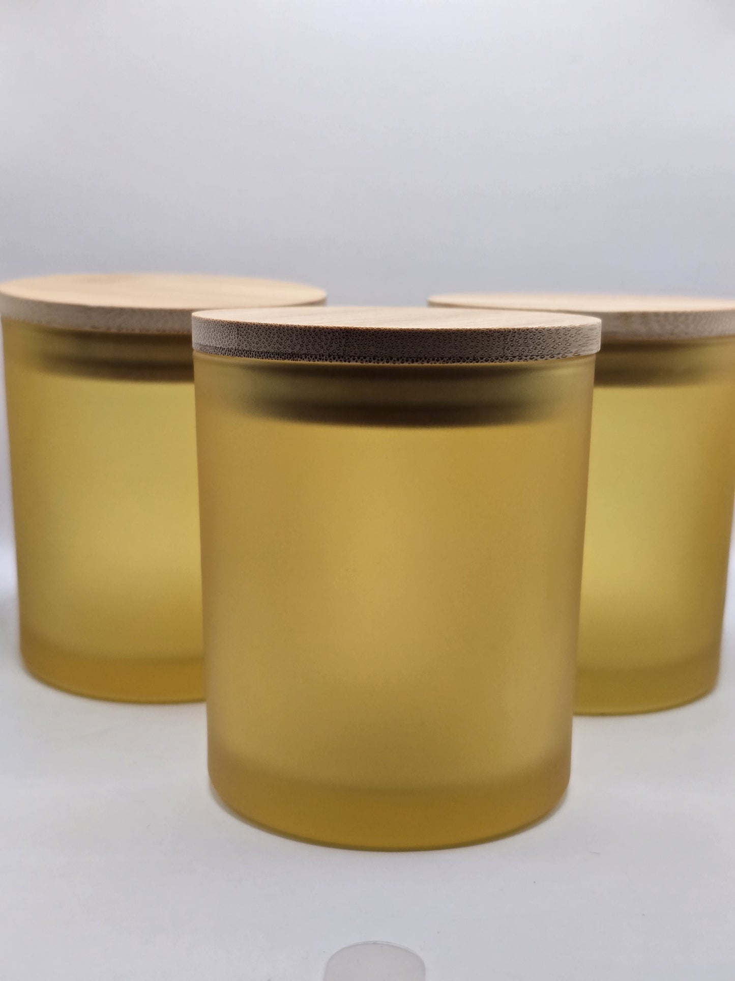 Glass Jars 100% Soy Wax  10 oz