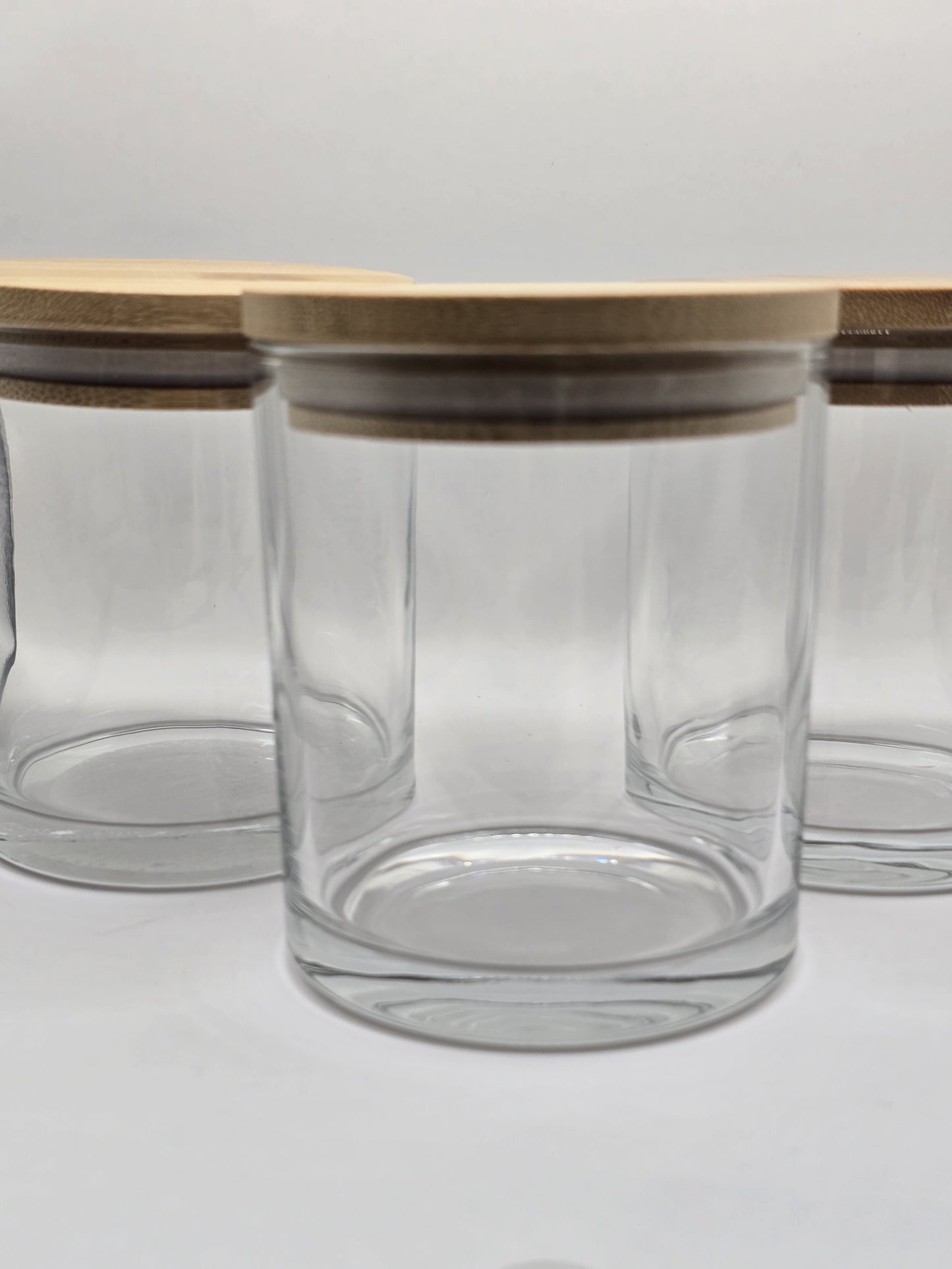 Glass Jars 100% Soy Wax  10 oz