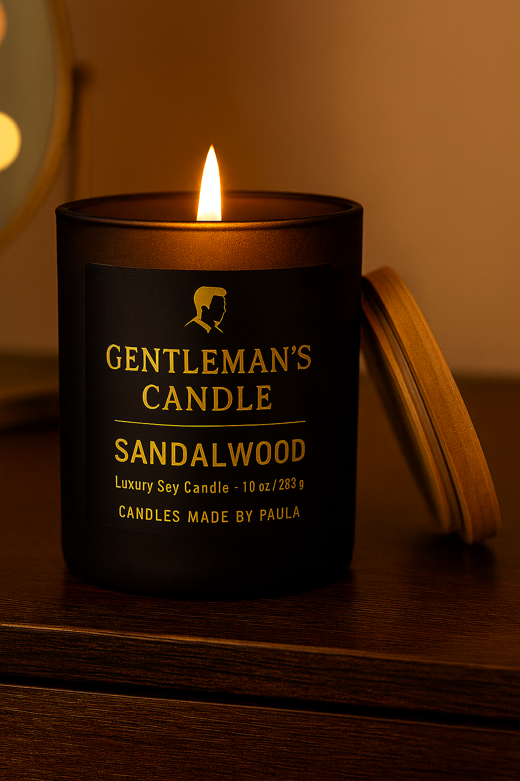 The Gentleman's Candle Line "Sandalwood"