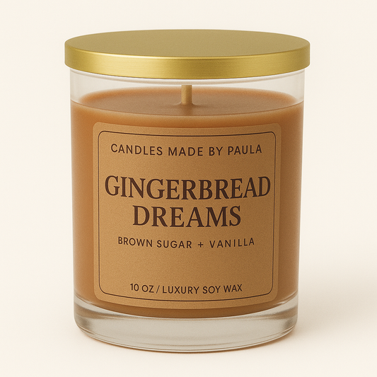 🍪 Gingerbread Dreams – Brown Sugar + Vanilla