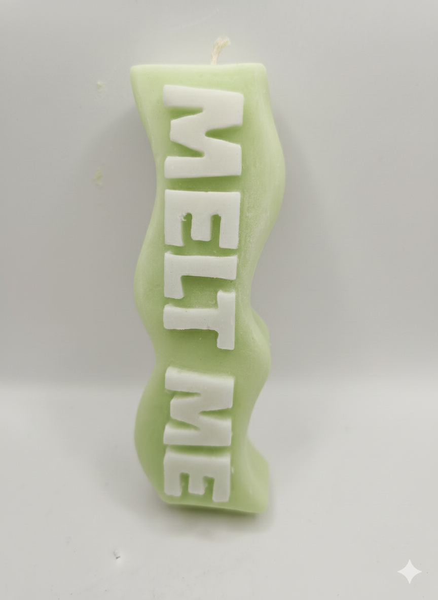 "Melt Me" Specialty Slogan Candle