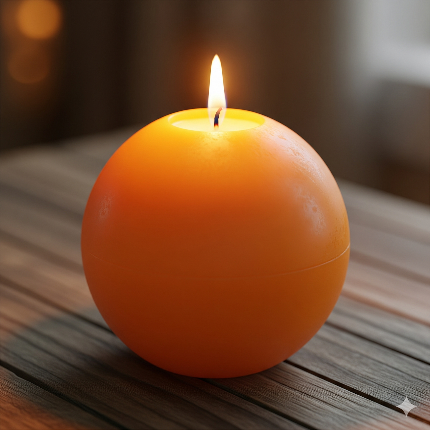 Large Ball Candle 3.9 inches
