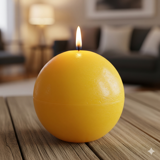 Large Ball Candle 3.9 inches
