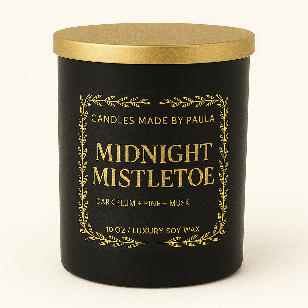 💫 Midnight Mistletoe – Dark Plum + Pine + Musk