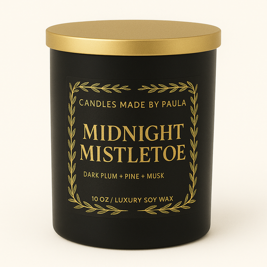 💫 Midnight Mistletoe – Dark Plum + Pine + Musk