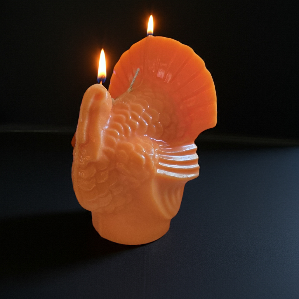 Large Turkey Candle