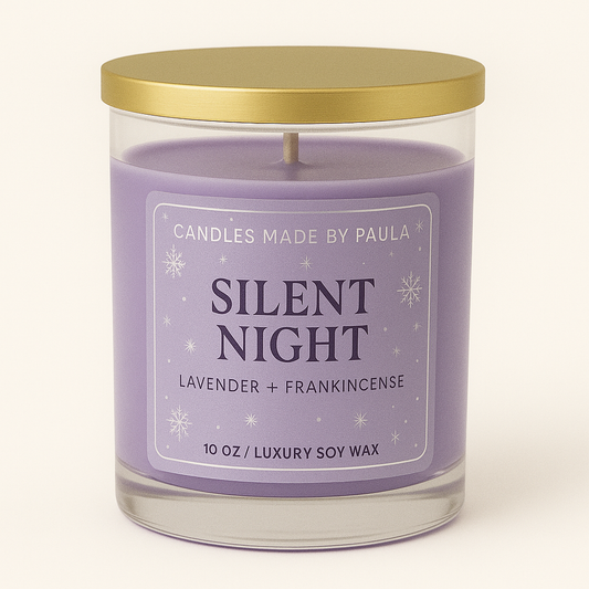 🌙 Silent Night – Lavender + Frankincense