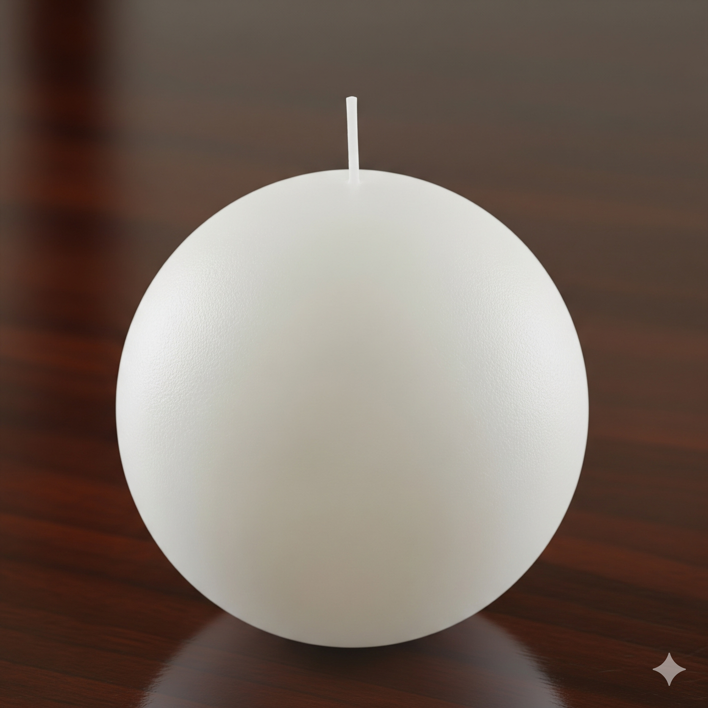 Handcrafted Ball Candle 2.5 Inches