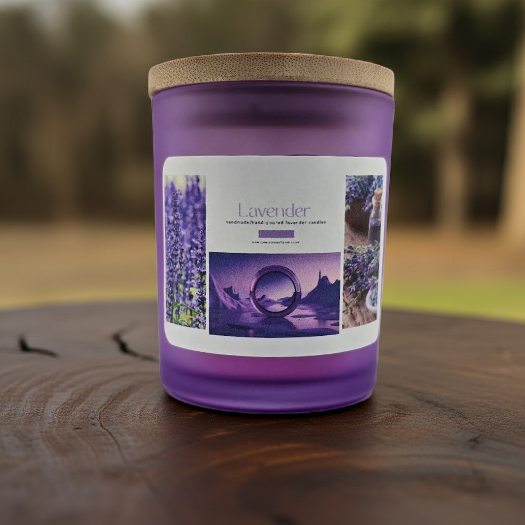 Glass Jars 100% Soy Wax 7 oz