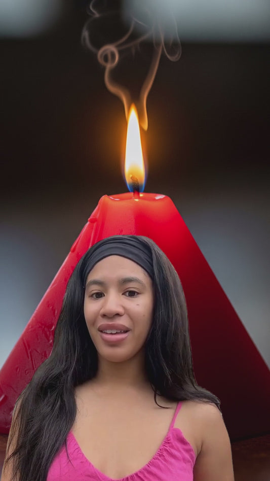 Pyramid Candle