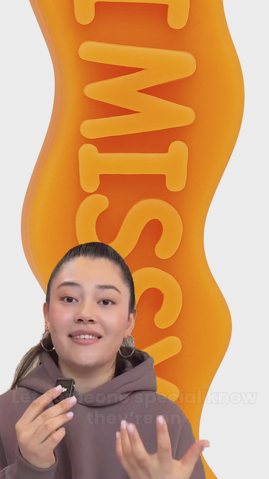 "I Miss You" Specialty Slogan Candle